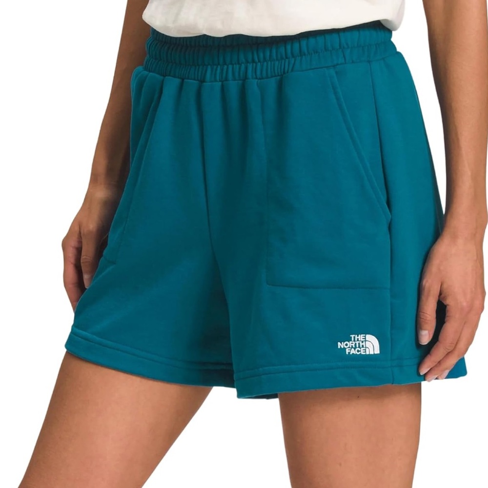 The North Face Women's Teal Knit Shorts Women’s Medium